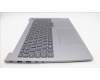 Lenovo 5CB1M48421 C-Cover with keyboard, Ukraine, Arctic Grey, Backlight, US