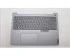 Lenovo 5CB1M48549 C-Cover with keyboard, Ukraine, Arctic Grey, Backlight, US