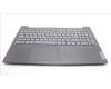 Lenovo 5CB1M48907 C-Cover with keyboard, Hungarian, Black, UK