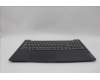 Lenovo 5CB1M50157 C-Cover with keyboard, Greek, Black, US