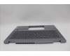 Lenovo 5CB1N61306 C-Cover with keyboard, Russian, Luna Grey, w/Storm Grey Keycaps, US