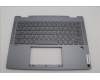 Lenovo 5CB1N61315 C-Cover with keyboard,Nordic,Luna Grey,w/Storm Grey Keycaps