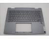 Lenovo 5CB1N61318 C-Cover with keyboard, Slovenian, Luna Grey, w/Storm Grey Keycaps, UK
