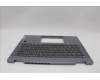Lenovo 5CB1N61337 C-Cover with keyboard, French, Luna Grey, w/Grey Keycaps, US