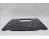 Lenovo 5CB1N61406 C-Cover with keyboard, Belgian, Cosmic Blue, w/Grey Keycaps, UK