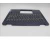 Lenovo 5CB1N61409 C-Cover with keyboard, Switzerland, Cosmic Blue, w/Grey Keycaps, UK