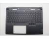 Lenovo 5CB1N61451 C-Cover with keyboard, Czech Slovakian, Eclipse Black, White Backlight, UK