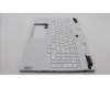 Lenovo 5CB1N61487 C-Cover with keyboard, English, White, RGB Backlight, US