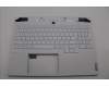 Lenovo 5CB1N61489 C-Cover with keyboard, US English Euro, White, RGB Backlight, US