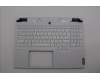 Lenovo 5CB1N61494 C-Cover with keyboard, Hebrew, White, RGB Backlight, US