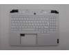 Lenovo 5CB1N62149 C-Cover with keyboard, French, White, RGB Backlight, US