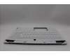 Lenovo 5CB1N62149 C-Cover with keyboard, French, White, RGB Backlight, US
