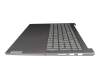 5CB1N62229 Original Lenovo Tastatur inkl. Topcase DE (deutsch) grau/grau mit Backlight