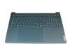 5CB1N62260 Original Lenovo Tastatur inkl. Topcase DE (deutsch) blau/blau mit Backlight (PureSight Pro)