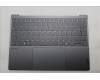Lenovo 5CB1N62371 C-Cover with keyboard, Belgian, Fingerprint, UK
