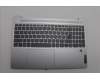 Lenovo 5CB1N65014 C-Cover with keyboard, Italian, Cloud Grey, Backlight, Fingerprint, UK