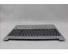 Lenovo 5CB1N78872 C-Cover with keyboard, French, Cloud Grey, Backlight, Fingerprint, US