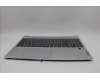 Lenovo 5CB1N78879 C-Cover with keyboard, Switzerland, Cloud Grey, Backlight, Fingerprint, UK