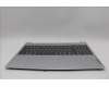 Lenovo 5CB1N78896 C-Cover with keyboard, Italian, Cloud Grey, Backlight, Non-Fingerprint, UK