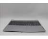 Lenovo 5CB1N78899 C-Cover with keyboard, Portuguese, Cloud Grey, Backlight, Non-Fingerprint, UK