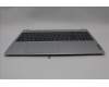 Lenovo 5CB1N78906 C-Cover with keyboard, Hungarian, Cloud Grey, Backlight, Non-Fingerprint, UK