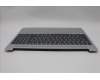 Lenovo 5CB1N78906 C-Cover with keyboard, Hungarian, Cloud Grey, Backlight, Non-Fingerprint, UK