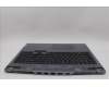 Lenovo 5CB1N84651 C-Cover with keyboard, Russian, Luna Grey, Backlight, US