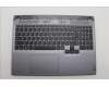 Lenovo 5CB1N84678 C-Cover with keyboard, Greek, Luna Grey, RGB Backlight, US