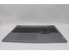 Lenovo 5CB1N84678 C-Cover with keyboard, Greek, Luna Grey, RGB Backlight, US