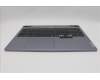 Lenovo 5CB1N84695 C-Cover with keyboard, German, Luna Grey, RGB Backlight, UK