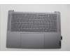 Lenovo 5CB1N90758 C-Cover with keyboard, Belgian, Luna Grey, UK