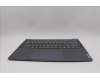Lenovo 5CB1N90801 C-Cover with keyboard, Spanish, Luna Grey, w/puresight pro logo, UK