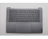 Lenovo 5CB1N90803 C-Cover with keyboard,Switzerland,Luna Grey,w/puresight pro logo