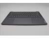 Lenovo 5CB1N90803 C-Cover with keyboard,Switzerland,Luna Grey,w/puresight pro logo