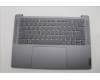 Lenovo 5CB1N90812 C-Cover with keyboard, UK English, Luna Grey, UK