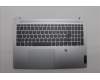 Lenovo 5CB1N90981 C-Cover with keyboard, Portuguese, Cloud Grey, Backlight, Fingerprint, UK