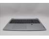 Lenovo 5CB1N90984 C-Cover with keyboard, Nordic, Cloud Grey, Backlight, Fingerprint, UK
