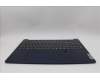 Lenovo 5CB1N91063 C-Cover with keyboard, Switzerland, Abyss Blue, Backlight, Fingerprint, UK