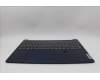 Lenovo 5CB1N93704 C-Cover with keyboard, French, Abyss Blue, Non-Backlight, Fingerprint, US