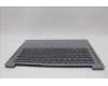 Lenovo 5CB1N94695 C-Cover with keyboard, UK English, Arctic Grey, Non-Backlight, Non-Fingerprint, UK