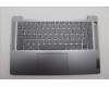 Lenovo 5CB1N94803 C-Cover with keyboard, Nordic, Arctic Grey, Backlight, UK