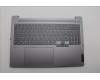 Lenovo 5CB1N95012 C-Cover with keyboard, Greek, Arctic Grey, US