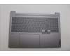 Lenovo 5CB1N95016 C-Cover with keyboard, Italian, Arctic Grey, UK