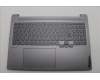 Lenovo 5CB1N95021 C-Cover with keyboard,UK English,Arctic Grey