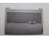 Lenovo 5CB1N95045 C-Cover with keyboard, Hungarian, Arctic Grey, UK