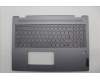Lenovo 5CB1N95069 C-Cover with keyboard, Portuguese, Luna Grey, Fingerprint, UK