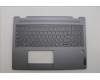 Lenovo 5CB1N95081 C-Cover with keyboard,Hebrew,Luna Grey,Fingerprint