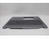 Lenovo 5CB1N95088 C-Cover with keyboard,US English Euro,Luna Grey,Fingerprint