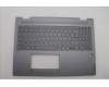Lenovo 5CB1N95088 C-Cover with keyboard, US English Euro, Luna Grey, Fingerprint, US