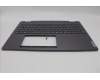 Lenovo 5CB1N95141 C-Cover with keyboard, Portuguese, Storm Grey, FingerPrint, UK